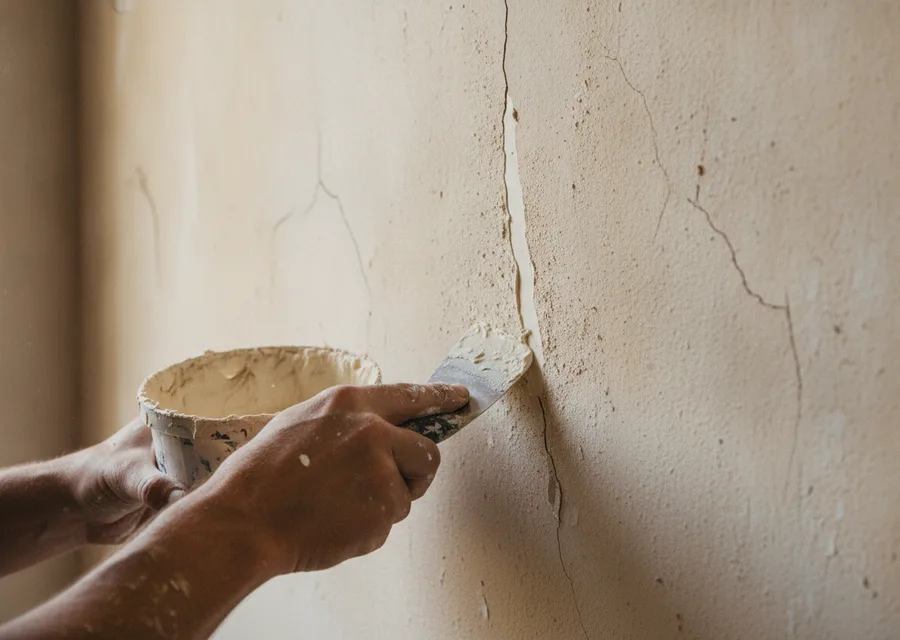 Travaux de peinture sur une maison en Haute-Garonne — illustration